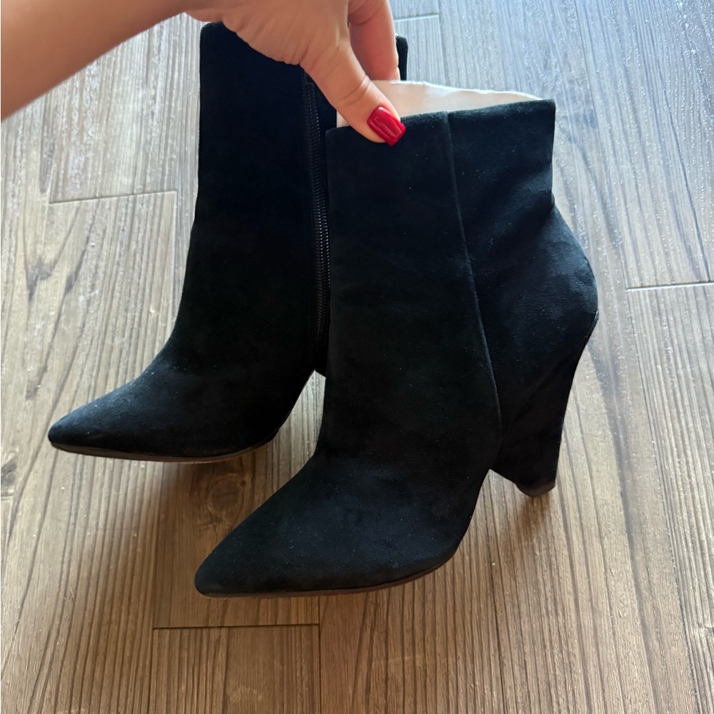 Aldo Black Ankle Booties